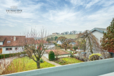 Wunderbar aufgeteiltes Familienhaus mit riesigem Gartengrundstück und Blick auf die Burg Stettenfels - OG: Aussicht vom Balkon