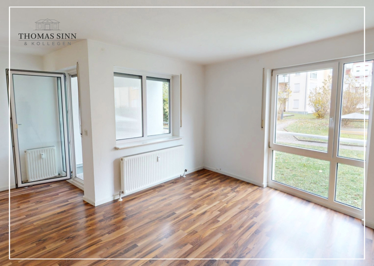 Helle 1 Zimmerwohnung im Hochparterre mit TG-Stellplatz 74177 Bad Friedrichshall