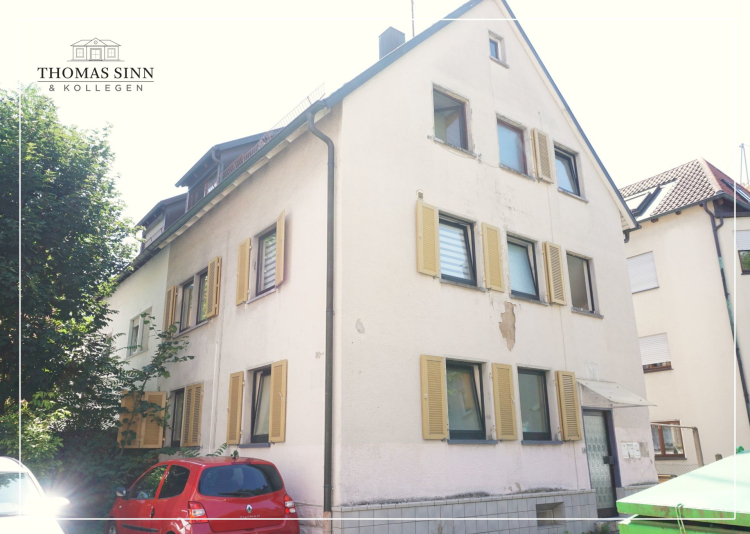 3 -FAMILIENHAUS (VERMIETET) 3 x 2 ZIMMER-WOHNUNGEN 1 WOHNUNG AB 01.11.2025 FREI 74074 Heilbronn