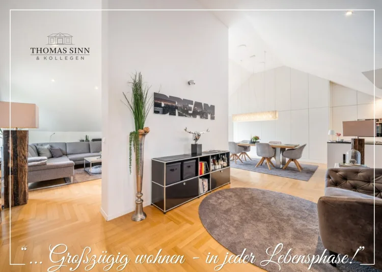 Fantastische 5,5-Zi.-DG-Wohnung mit 2x Terrassen in exponierter und ruhiger Aussichtlage von HN-Ost 74076 Heilbronn