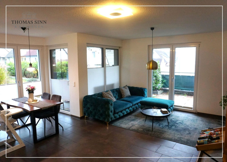 MODERNE 4-ZIMMER-WOHNUNG MIT GROSSEM GARTEN UND TG-STELLPLATZ 74076 Heilbronn