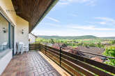 SCHÖNES EINFAMILIENHAUS MIT HANGGESCHOSS IN TOP AUSSICHTSLAGE VON MICHELBACH - EG: Balkon