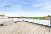 Neuwertige 3,5 Zimmer Penthouse-Wohnung in Randlage und Blick auf Wiesen und Felder - frei in 2026 - Dachterrasse
