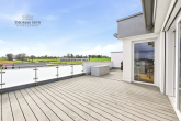 Neuwertige 3,5 Zimmer Penthouse-Wohnung in Randlage und Blick auf Wiesen und Felder - frei in 2026 - Dachterrasse