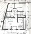 3 -Zimmerwohnung mit Balkon Garage im Haus Gut vermietet - Baugesuch Grundriss   DG - DSGVO