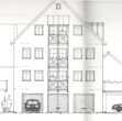 3 -Zimmerwohnung mit Balkon Garage im Haus Gut vermietet - Baugesuch Ansicht - DSGVO