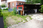 ALTBAU DHH MIT KLINKERFASSADE IN RUHIGER WOHNLAGE - Stellplatz hinter dem Haus