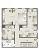 ALTBAU DHH MIT KLINKERFASSADE IN RUHIGER WOHNLAGE - OG