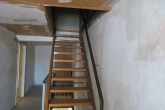 Treppe in Dachboden