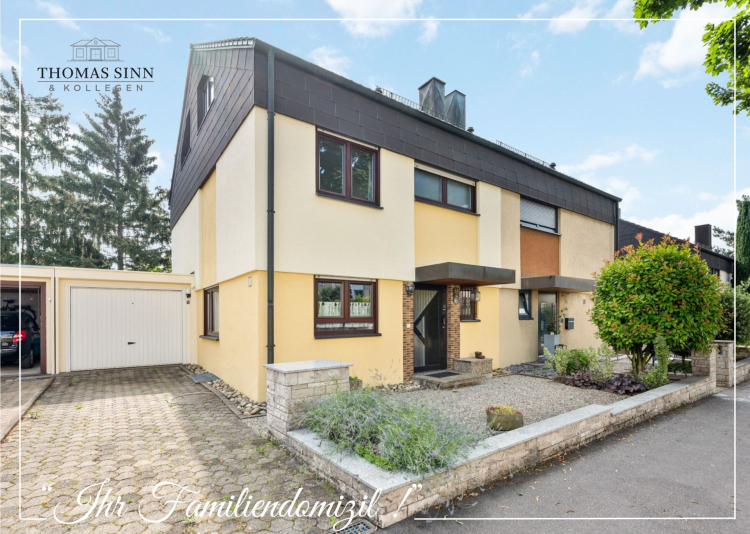 WUNDERBAR GESCHNITTENES DOPPELHAUS IN GUTER WOHNLAGE – SOFOET FREI! 74080 Heilbronn