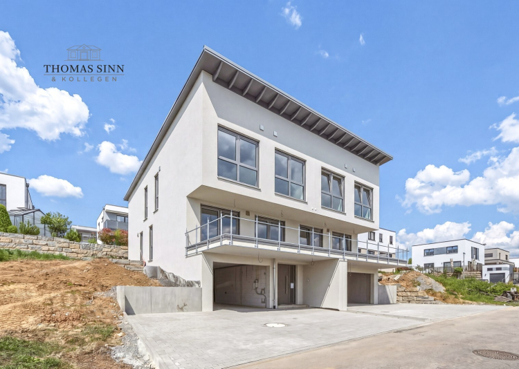NEUABU – Exklusive Doppelhaushälfte mit Garage, Stellplatz und Balkon im Neubaugebiet „Hühnlesäcker“ 74360 Ilsfeld / Auenstein