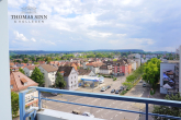 Schöne Aussicht Großzügige 3 -Zimmerwohnung Totalrenovierung 2014 sofort frei - Aussicht vom Balkon