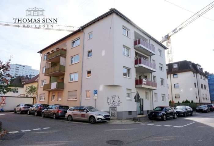 Kleine, renovierungsbedürftige 2,5-3 Zimmer Wohnung mit großem Balkon in urbaner Stadtlage 74074 Heilbronn