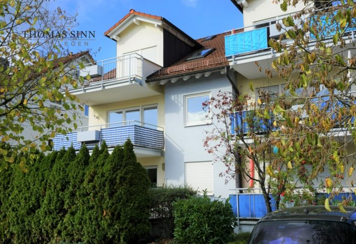 Schmucke Wohnung mit Süd-Balkon TG- Platz und Außenabstellplatz ruhige Lage – sofort beziehbar 74232 Abstatt