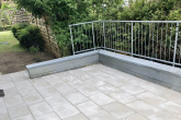 Helle 3,5-Zimmer-EG-Wohnung mit Wintergarten / Terrasse / TG- und Außenstellplatz - sofort frei ! - Neue Terrasse