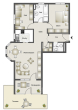 Helle 3,5-Zimmer-EG-Wohnung mit Wintergarten / Terrasse / TG- und Außenstellplatz - sofort frei ! - Grundriss