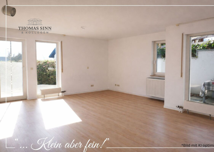 Attraktive, kleine Wohnung 2 Terrassen – Gartenanteil – sofort frei – 74199 Untergruppenbach / Unterheinriet