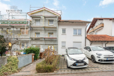 5,5-Zi.-MAISONETTE-WOHNUNG MIT REIHENHAUS-CHARAKTER IM RUHIGEM WOHNGEBIET - 2 STELLPLÄTZE - BALKON - Hausansicht