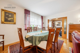 SCHÖNES EINFAMILIENHAUS MIT KLINKERFASSADE UND FANTASTISCHEM GRUNDSTÜCK AN DIREKTER WIESENRANDLAGE! - EG: Wohn-/Esszimmer