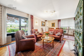 SCHÖNES EINFAMILIENHAUS MIT KLINKERFASSADE UND FANTASTISCHEM GRUNDSTÜCK AN DIREKTER WIESENRANDLAGE! - EG: Wohnzimmer