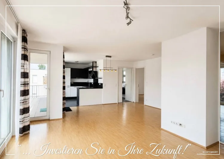 Moderne und lichtdurchflutete 3-Zimmer-Wohnung mit Sonnenbalkon und Tiefgaragenstellplatz 74080 Heilbronn