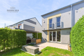 Rückansicht mit Garten