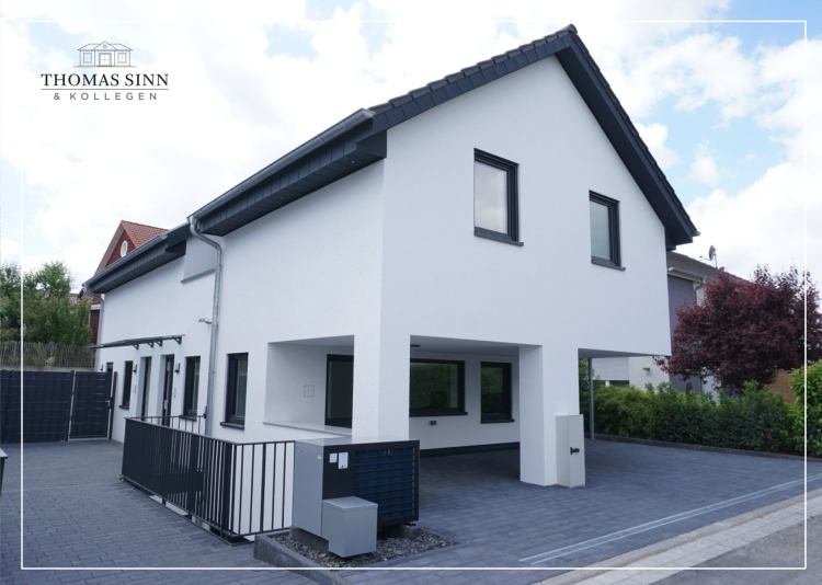 NEUBAU – MODERNE DOPPELHAUSHÄLFTE MIT LOGGIA UND 2 STELLPLÄTZEN IM NEUBAUGEBIET 74193 Schwaigern