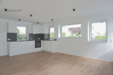 NEUBAU - MODERNE DOPPELHAUSHÄLFTE MIT LOGGIA UND 2 STELLPLÄTZEN IM NEUBAUGEBIET - EG: Wohn-/Esszimmer