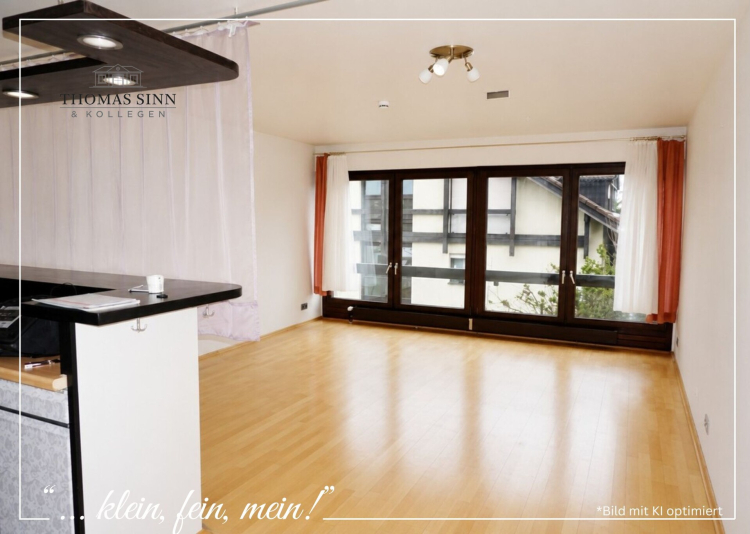 Praktisches 1-Zimmer-Appartment mit Stellplatz in ruhiger Wohnlage 74223 Flein