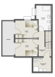 NEUBAU - MODERNE DOPPELHAUSHÄLFTE MIT GARTEN UND 2 STELLPLÄTZEN IM NEUBAUGEBIET - Souterrain