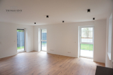NEUBAU - MODERNE DOPPELHAUSHÄLFTE MIT GARTEN UND 2 STELLPLÄTZEN IM NEUBAUGEBIET - EG: Wohn-/Esszimmer