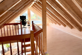 Helle charmante 3,5-Zimmer Galerie-Wohnung mit Balkon und Garage in ruhiger Seitenstraße - Galerie
