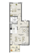 "Schöner wohnen" in dieser Lichtdurchfluteten 2,5 Zimmer DG-Maisonettewohnung in ruhiger Wohnlage! - Grundriss