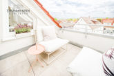 Moderner Lifestyle - 3,5 Zimmer DG-Maisonette-/Galeriewohnung mit fantastischer Aussicht - DG: Dachterrasse