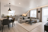 Helle und freundliche 2,5-Zimmer-Wohnung mit Garage in ruhigem Wohngebiet - Beispiel des modernisierten Wohn-/Esszimmers