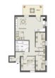 Moderne, neuwertige 4 Zimmer-DG-Wohnung in ruhigem Wohngebiet mit Aussichtsbalkon - Grundriss