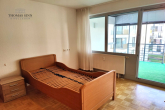 Betreute Seniorenwohnung - Helle gepflegte 2-Zimmer-Wohnung mit verglastem Balkon - Schlafzimmer
