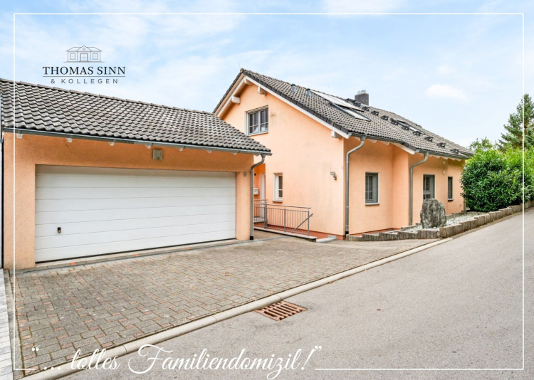 Lichtdurchflutetes Einfamilienhaus in exponierter, ruhiger Aussichtslage – sofort frei! 74219 Möckmühl