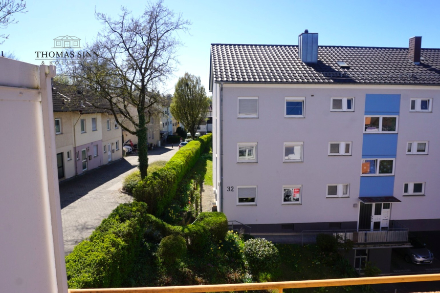 Aussicht vom Balkon