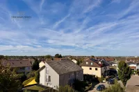 Aussicht vom Balkon