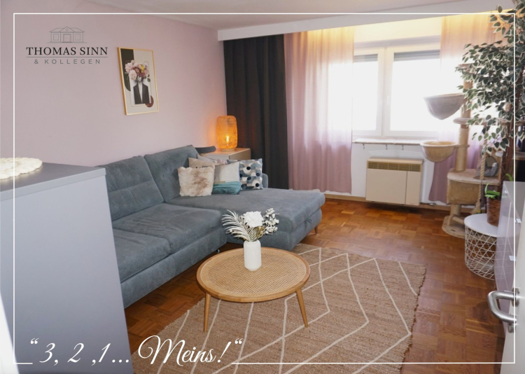 Gut aufgeteilte 3 Zimmer Hochparterre Wohnung mit zwei Balkonen – sofort frei! 74080 Heilbronn / Böckingen