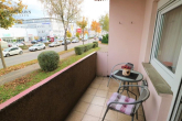 Gut aufgeteilte 3 Zimmer Hochparterre Wohnung mit zwei Balkonen - sofort frei! - Balkon Ostseite