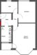 Renovierte 2 Zimmerwohnung mit TG-Stellplatz in Zentrumslage - Ideal für 1-2 Personenhaushalt - Grundriss