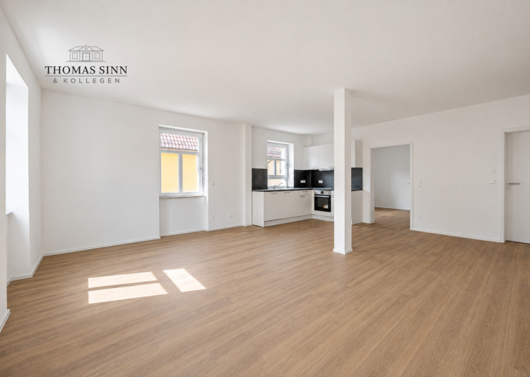 Helle 3,5-Zimmer Wohnung im 1. OG mit Stellplatz – modernes Wohnen trifft auf einzigartiges Fachwerk 74670 Forchtenberg / Sindringen