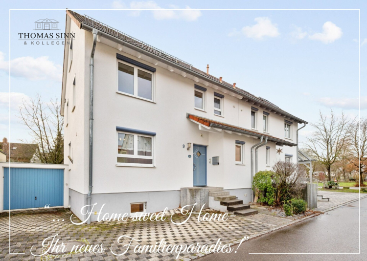 Sehr gepflegte DHH mit Garten und Garage in ruhigem Wohngebiet für Ihre Familie – sofort frei ! 71720 Oberstenfeld