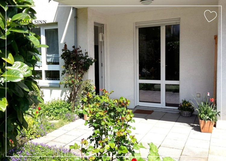 Wunderbar aufgeteilte 2-Zimmer-EG-Wohnung mit tollem Freisitz und kleinem Gartenanteil 74078 Heilbronn / Biberach