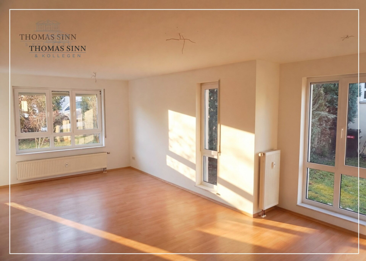 Wunderbar aufgeteilte 2-Zimmer EG-Wohnung mit toller Terrasse u. kleinem Gartenanteil – sofort frei! 74078 Heilbronn / Biberach