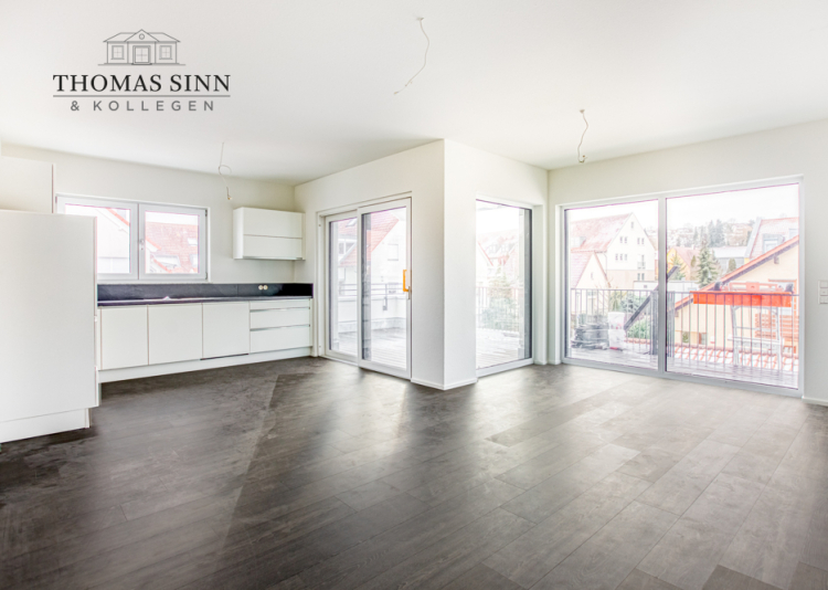 Modern Living in Weinsberg – Neuwertiges 3-Zimmer-Penthouse mit großer Terrasse 74189 Weinsberg