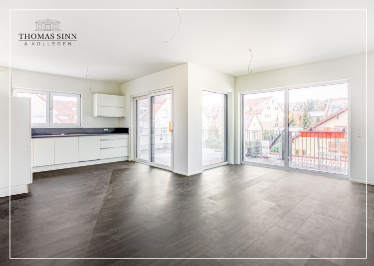 Modern Living in Weinsberg – Neuwertiges 3-Zimmer-Penthouse mit großer Terrasse 74189 Weinsberg