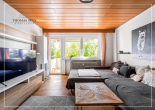 Renovierte 3-Zimmer-Wohnung mit Garage, Balkon und Heuchelberg-Blick in guter Lage - Wohn-/Esszimmer